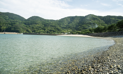 西之浜海岸写真