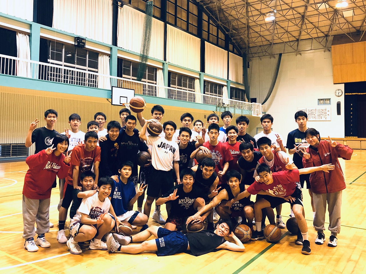 高校バスケの最高峰に挑む 川内高校男子バスケットボール部 こころ 薩摩川内観光物産ガイド