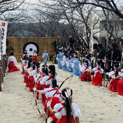 古い記事: 新田神社の武射祭